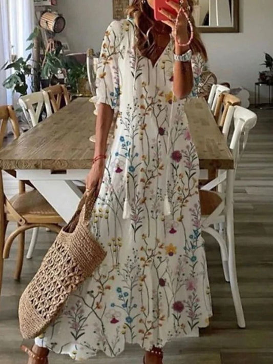 Zwergini-Mode | Ein Stilvolles Sommerkleid mit Print